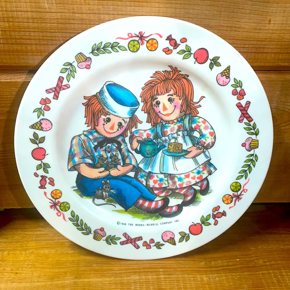 1969 Ragedity Ann and Andy Plate